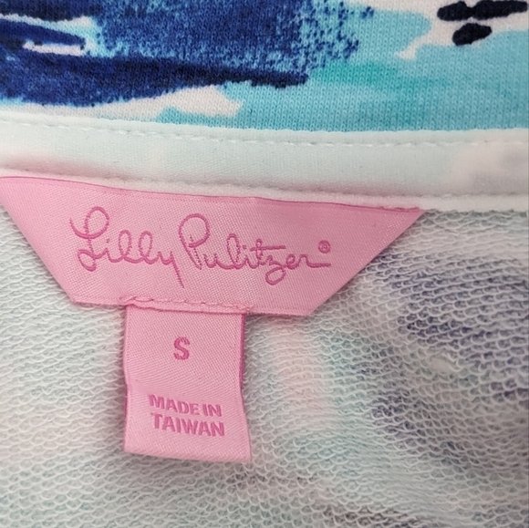 Lilly Pulitzer Pier Pressure Pull Over Size S - Picture 3 of 5
